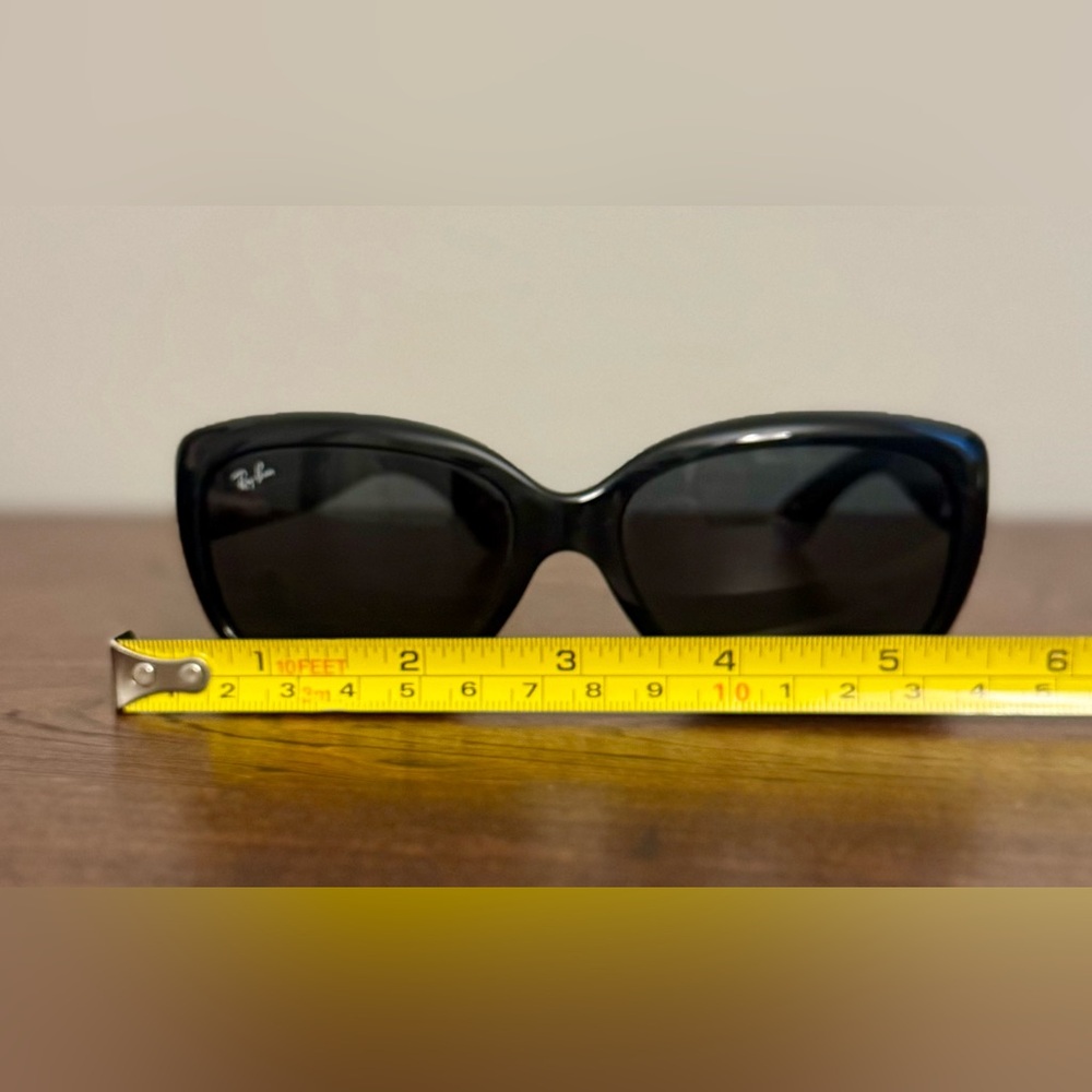 Ray-Ban Black Jackie Ohh Sunglasses - Picture 3 of 10